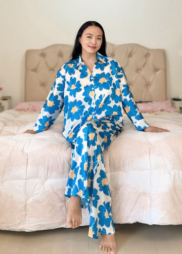 Zyra Bliss Satin Pajama Set