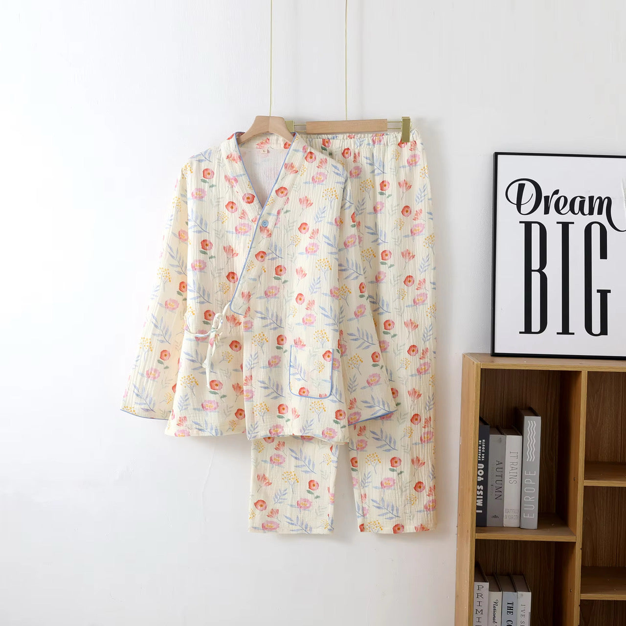 Blossom Morning Cotton Pajama Set